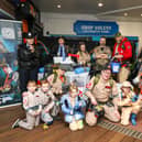Cosplay enthusiasts Portsmouth Ghostbusters at Port Solent, Portsmouth, fundraising for Cancer Research UK.
Picture: Chris Moorhouse
