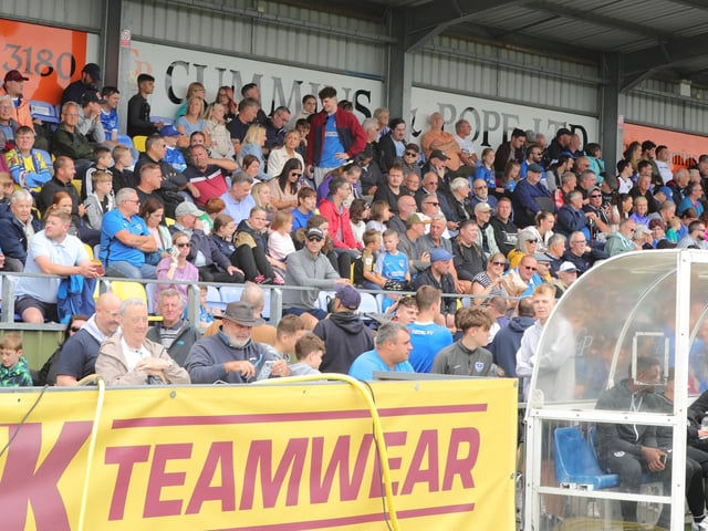 Pompey make their annual pre-season trip to the Hawks    Picture: Dave Haines.