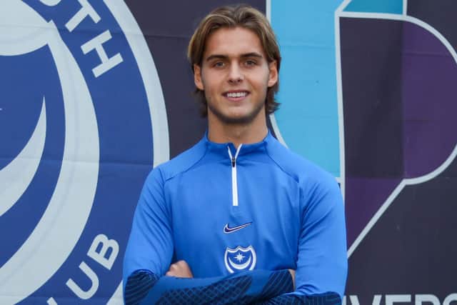 Pompey caretaker boss Simon Bassey was involved in the scouting which brought Ryley Towler to Fratton Park on Friday. Picture: Portsmouth FC