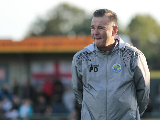 Hawks manager Paul Doswell. Photo by Dave Haines