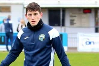 Gosport Borough's Czech Republic midfielder Alexander Barsa Picture: Tom Phillips