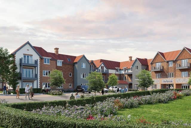 Horndean village square. Picture: Inspired Villages