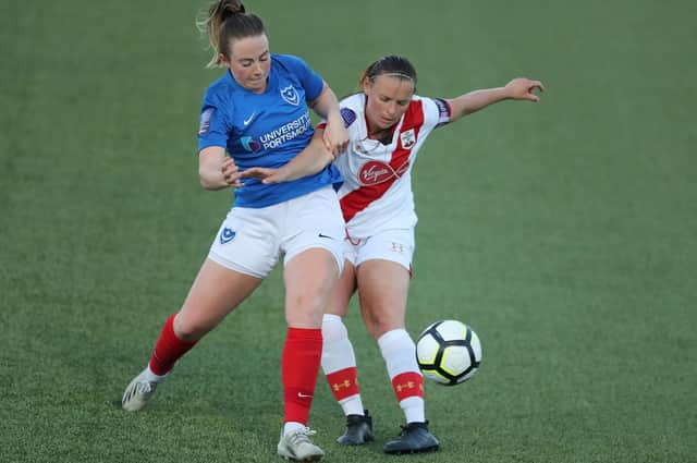Pompey Women beat Southampton FC on penalties in last season's Women's Hampshire Senior Cup final. Picture: Dave Haines