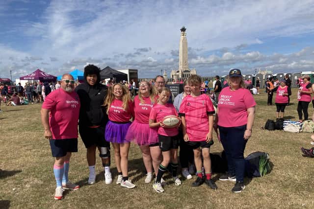 Pretty Muddy race for cancer research at Southsea Common on July 2, 2022.