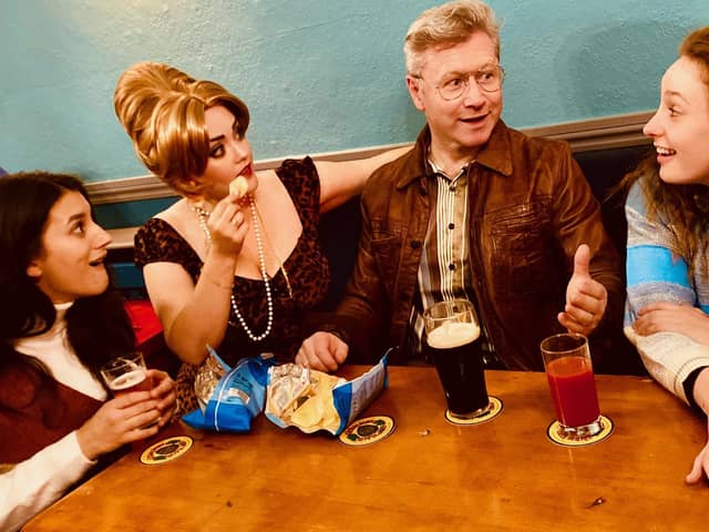 From left; Julia Grela, Nathalie Gunn, Scott Ramsay, and Emily Alice Ambrose