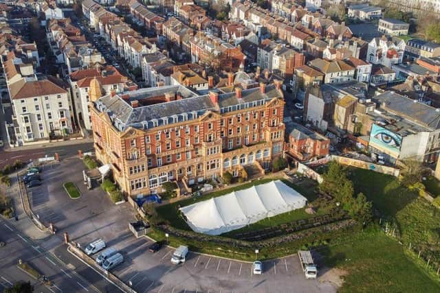 The Queen's Hotel Picture: Solent Sky Services