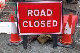 Road closures in Calderdale.