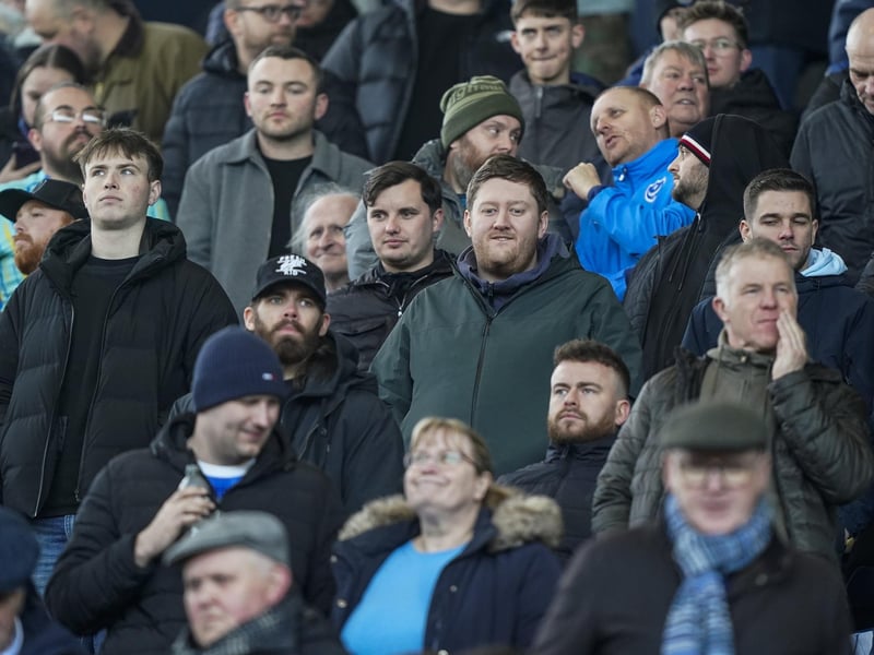 Enjoying Pompey's first trip to West Brom in more than 16 years.