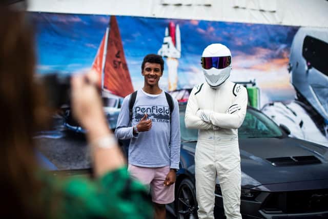 BBC Top Gear's The Stig at Beaulieu Supercar Weekend