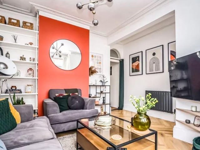 The listing says: "This beautifully presented terraced property is close to Fratton Train station and benefits from a southerly facing rear garden. Situated on Thorncroft Road, the property has been recently updated and modernised by the current homeowners, providing two stylish reception rooms alongside a contemporary fitted kitchen and shower room."