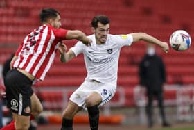 John Marquis scored twice in Pompey's 3-1 win at the Stadium of Light back in October.