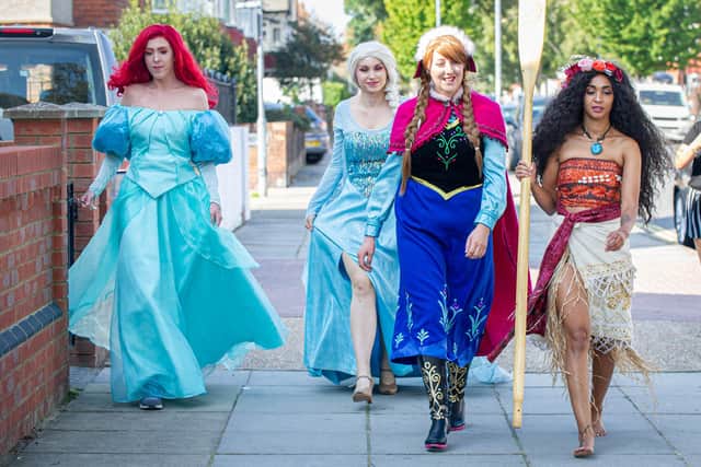 Jaysie Braithwaite owns Memory Makers. Pictured: Leigh Coombs, Sisters, Chloe Rice and Kara Hancock and Jaysie Braithwaite. Picture: Habibur Rahman