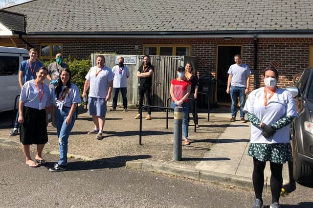A team of volunteers behind LunchBank Po9 have been working out of Bedhampton Community Centre to provide meals to members of the community in need