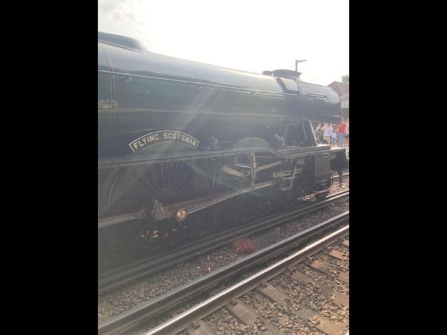 The Flying Scotsman at Swanwick