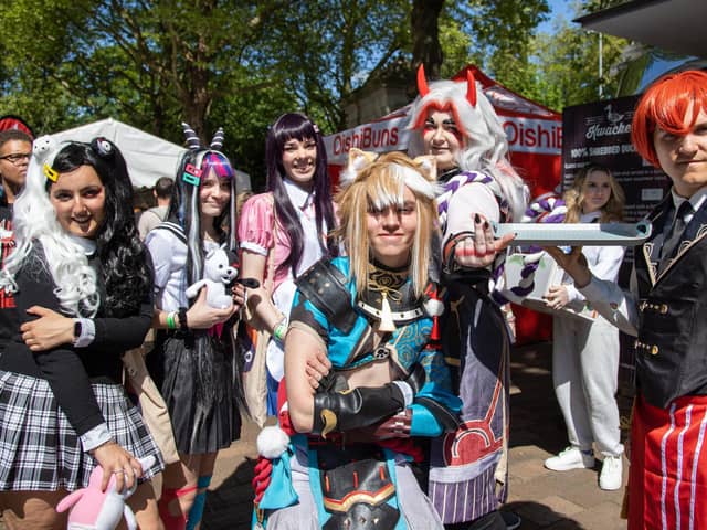 Some Cosplayers focused on Anime and Manga characters.
Photos by Alex Shute