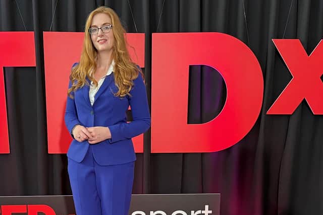 MD of Ideal Marketing Jess Shailes delivers her TEDx talk 'The Hidden Story Behind Why We Buy'