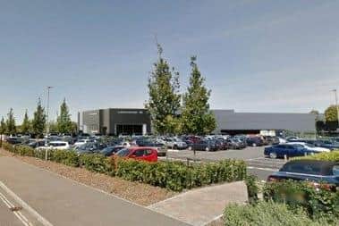 A CGI of the proposed Land Rover dealership at Lakeside in Portsmouth