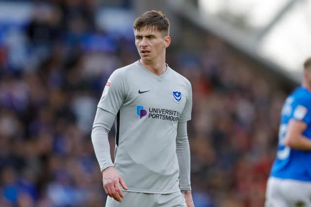 Former Pompey striker Oli Hawkins insists he has fallen in love with the area - and wants to settle here after football. Picture: Simon Davies/ProSportsImages