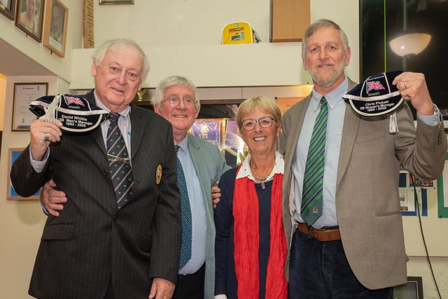 From left - David Whittle, Mike Smith, Sheila Monroe, Chris Pickett. Picture: Keith Woodland