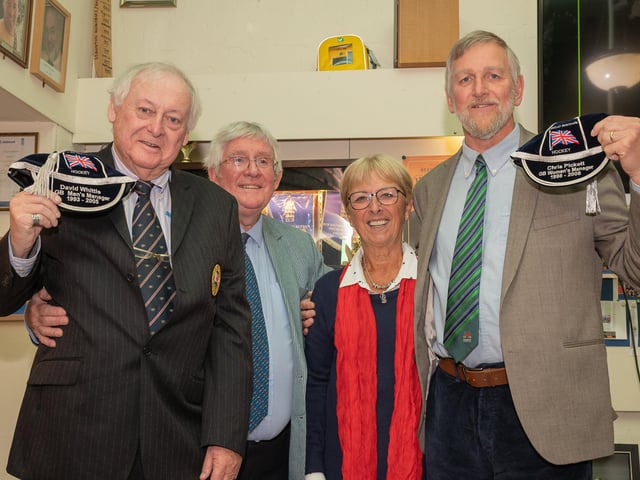 From left - David Whittle, Mike Smith, Sheila Monroe, Chris Pickett. Picture: Keith Woodland