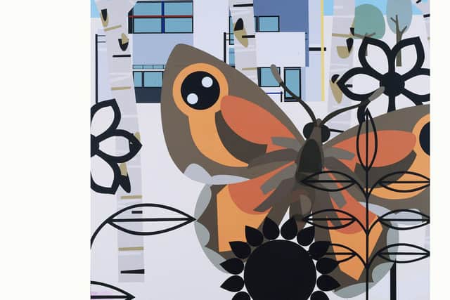 Art by Greg Palmer that would be featured as part of the Select Dream exhibition.