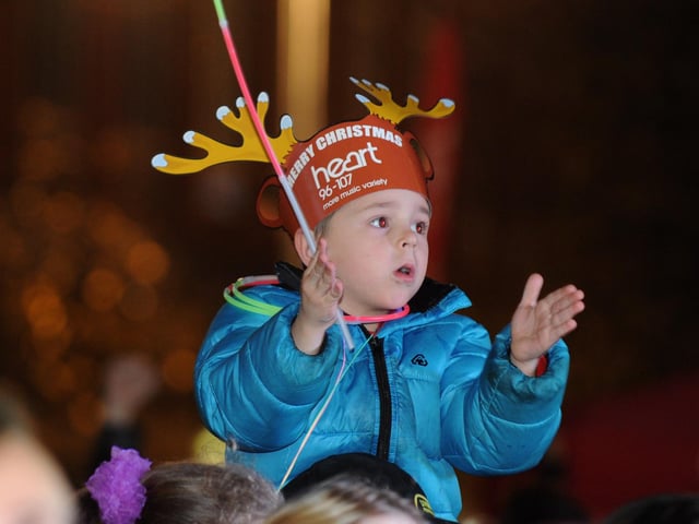 Commercial Road Christmas lights switch on in Portsmouth in 2011. Picture: Paul Jacobs (114102-12)