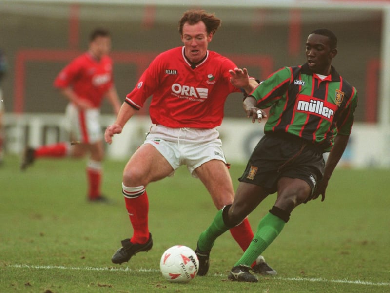 'We let him go at 18, Alan Ball didn't fancy him. I remember walking around the South Stand with the lad, he was in tears, I told him I would get him sorted out. He went on to have a good career at Barnsley, Exeter, Burnley and Charlton.' Picture: Anton Want/ALLSPORT