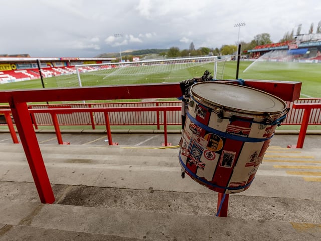 In total, three Accrington Stanley supporters were arrested in the 2021-2022 season - zero fans were arrested in the 2018-2019 campaign.