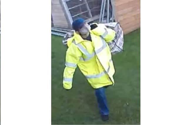 The man to whom police want to speak after the Victoria Grove burglary in Southsea