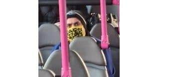 Police want to speak to this man after a 17-year-old was sexually assaulted on a bus between Fareham and Locks Heath Picture: Hampshire police