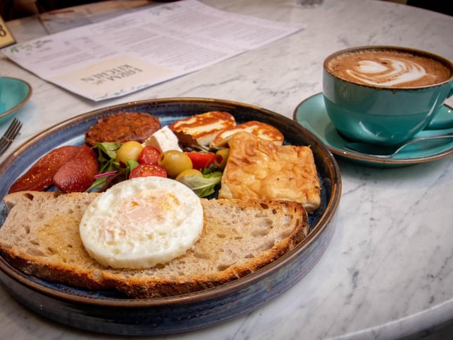 Pictured: Mediterranean breakfast at Farm Kitchen on Thursday 21st December 2023
Picture: Habibur Rahman