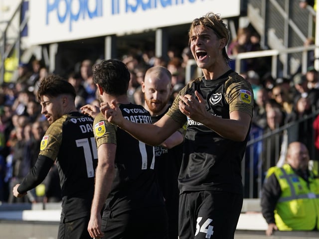 Pompey have won eight of their 19 games on the road this season