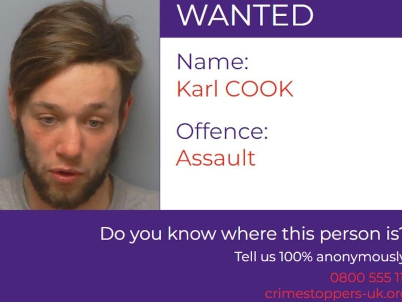 Hampshire and Isle of Wight Constabulary, in partnership with the charity Crimestoppers, has launched a Most Wanted gallery of faces showing those who have been charged with an offence/s and have failed to appear at court.Picture: Hampshire and Isle of Wight Constabulary/ Crimestoppers