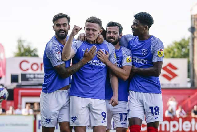 Where do Pompey sit in the League One table based on results in 2022?