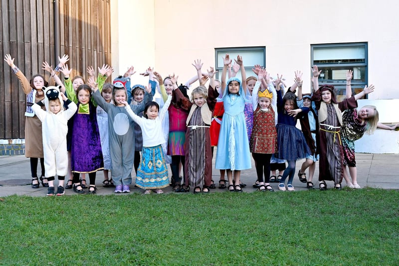 Students at Portsmouth High School, Southsea, celebrated the festive season with a traditional nativity. Picture: Submitted