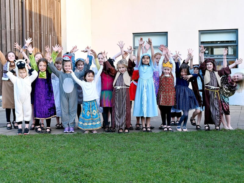 Students at Portsmouth High School, Southsea, celebrated the festive season with a traditional nativity. Picture: Submitted
