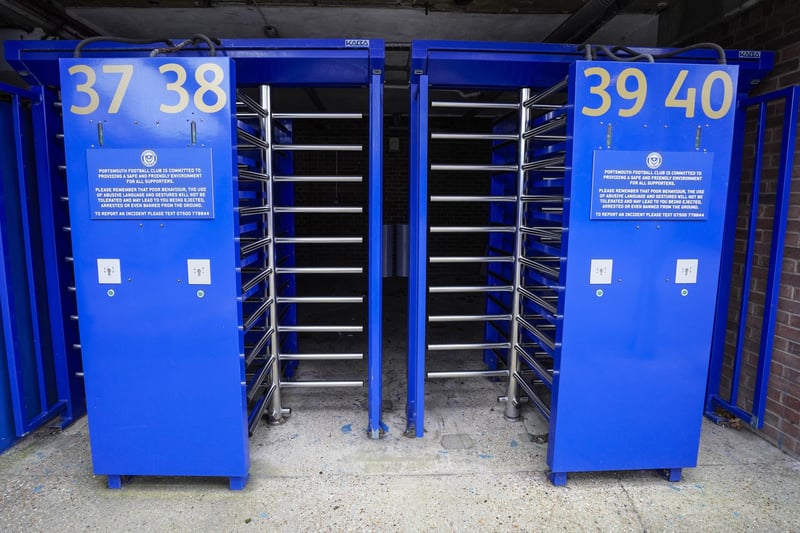 Fratton Park’s capacity will be back to almost 21,000 once work is completed.