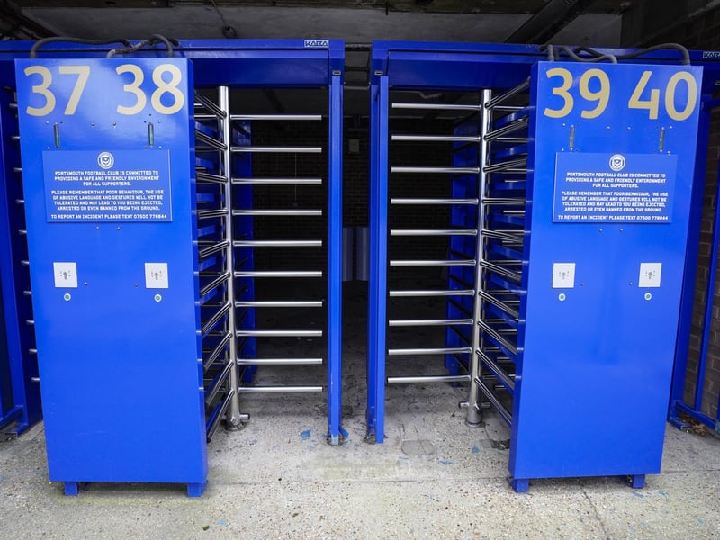Fratton Park’s capacity will be back to almost 21,000 once work is completed.