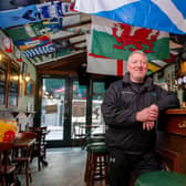 Owner Iain Kirby at Shenanigans Irish Bar, Southsea.
Picture: Habibur Rahman