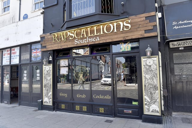 Rapscallions in Osborne Road, Southsea, is a recommended place to visit in Portsmouth.

Picture: Sarah Standing (080623-5016)
