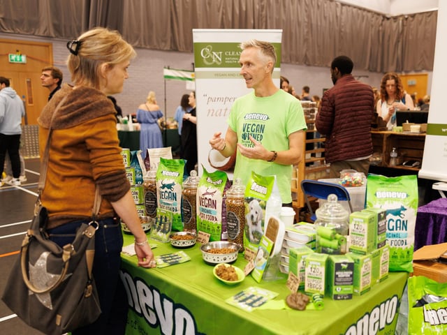 Portsmouth Vegan Festival 2024 drew in hundreds of people who were greeted with a range of vegan stalls and businesses.   Picture:Marcin Jedrysiak