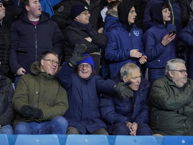 Pompey 1,485 travelling fans were in full voice in their third away game on the spin at Oxford last night.