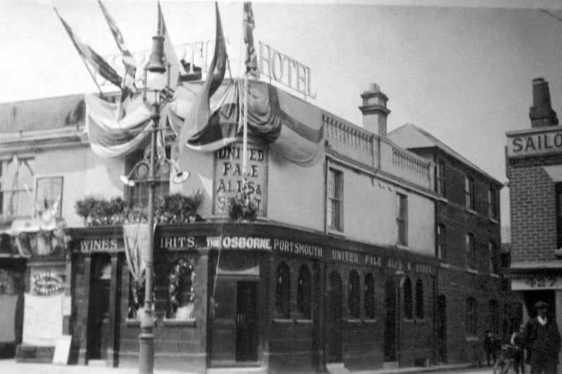 The Osborne Hotel, Commercial Road. Mile End. Undated