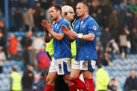 Michael Doyle and Ben Davies were room-mates and firm friends during their time at Pompey in the 2015-16 season. Picture: Joe Pepler