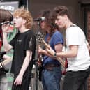 Students from St Vincent College performing live