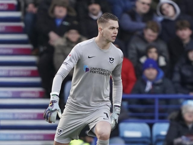 Danny Cowley sought to recruit another goalkeeper on a season-long loan, so chose West Brom’s England under-21 international Josh Griffiths.
Following successful stints at Cheltenham and Lincoln, he was challenged with replacing Gavin Bazunu, but struggled to win over some Pompey followers.
West Brom elected to recall the 21-year-old in January and the following month handed him his Baggies debut as he featured 10 times in the second half of their Championship campaign.
Picture: Jason Brown/ProSportsImages