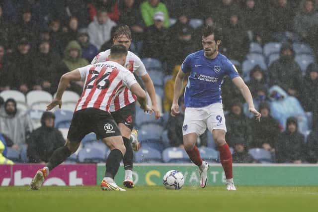 Gaffer for a Day, Connor Christie, believes John Marquis has become a Pompey scapegoat and was delighted with his two goals against Sunderland. Picture: Jason Brown/ProSportsImages