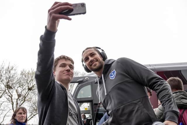 Pompey defender Christian Burgess. Picture: Daniel Chesterton