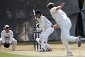 Waterlooville skipper Archie Reynolds is averaging 88 in 2022 after his fourth half-century in seven innings. 
Picture: Chris Moorhouse