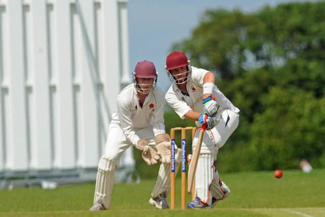 Alex Shepherd rescued Ville from a tricky situation against Hartley Wintney. Picture Ian Hargreaves